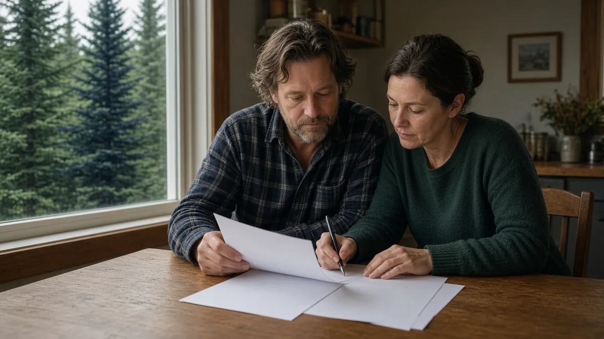 Alaska Community Property Agreement Mortgage