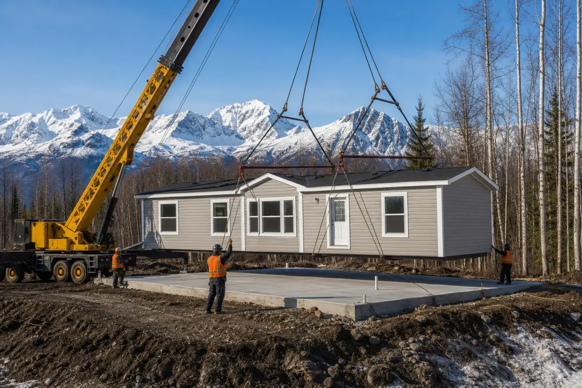 Alaska Manufactured Home Lot Loans Explained