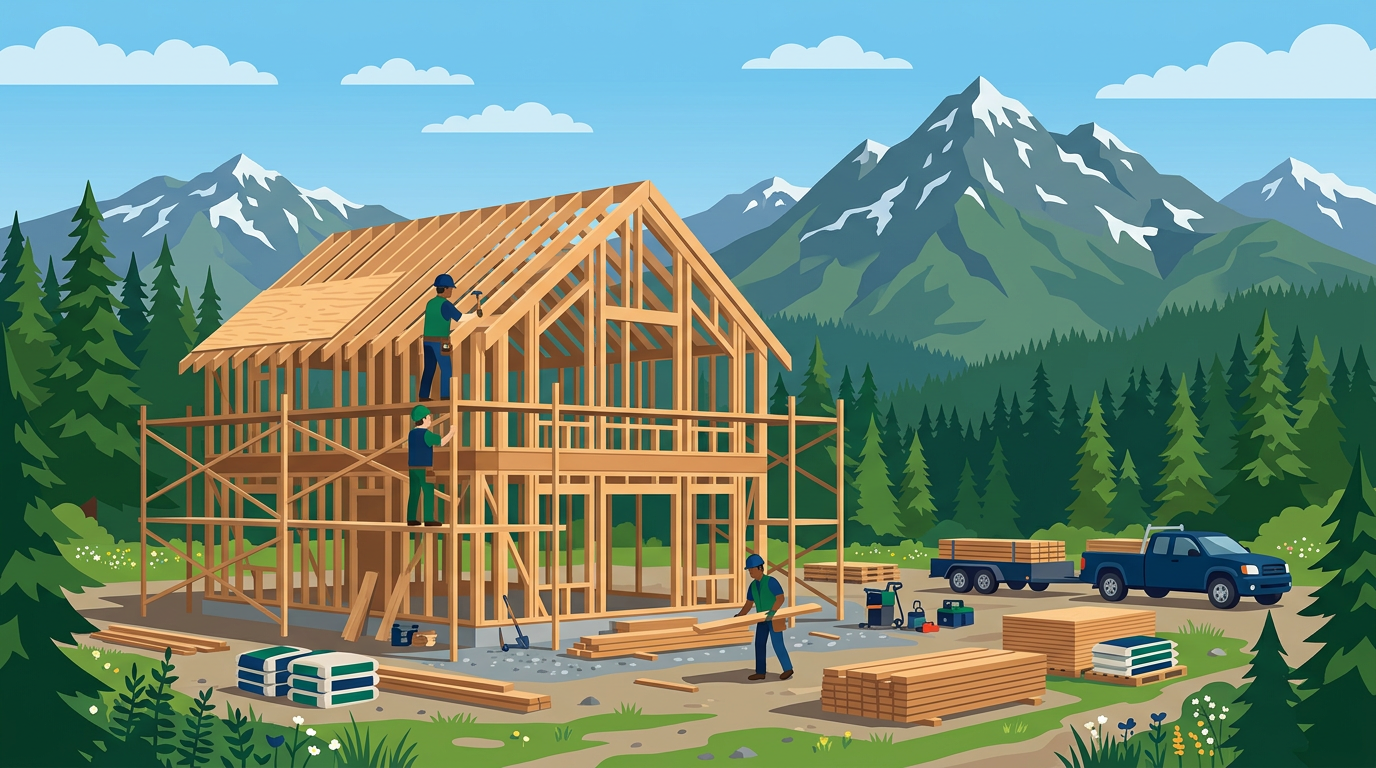 Cost to Build a House in Alaska 2026