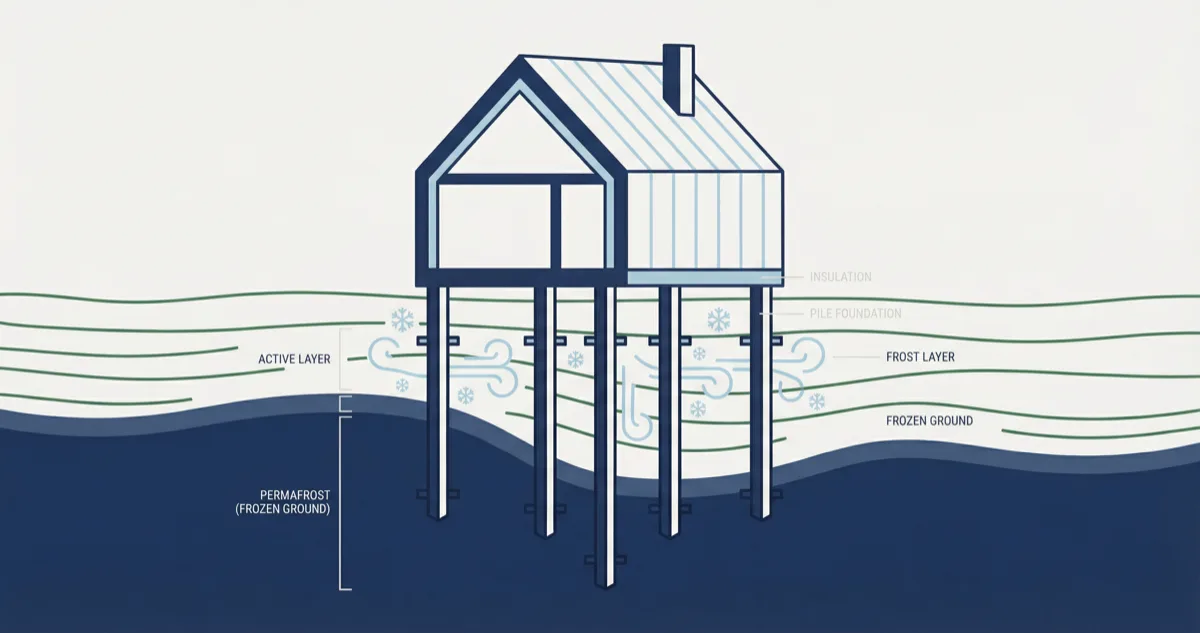 Foundations & Permafrost in Alaska Homes