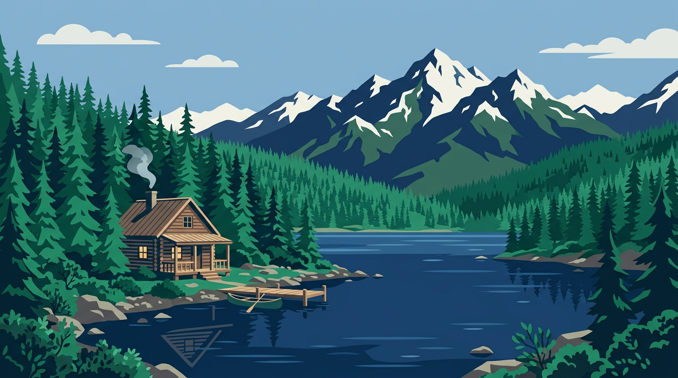 Remote Recreational Cabin Sites in Alaska